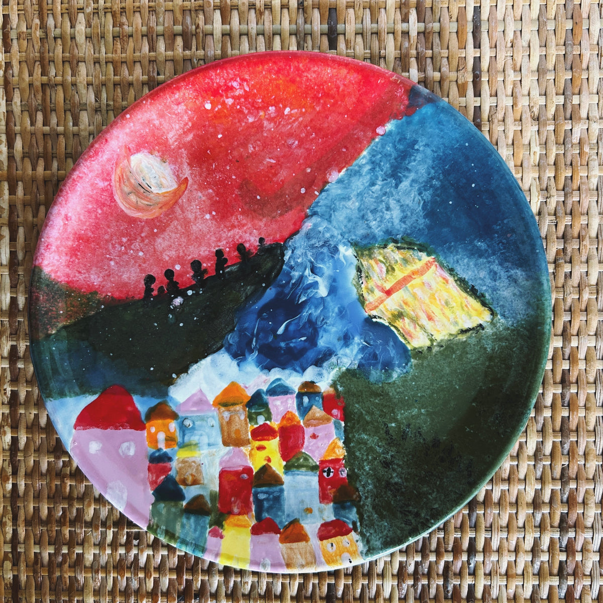 L'assiette plate